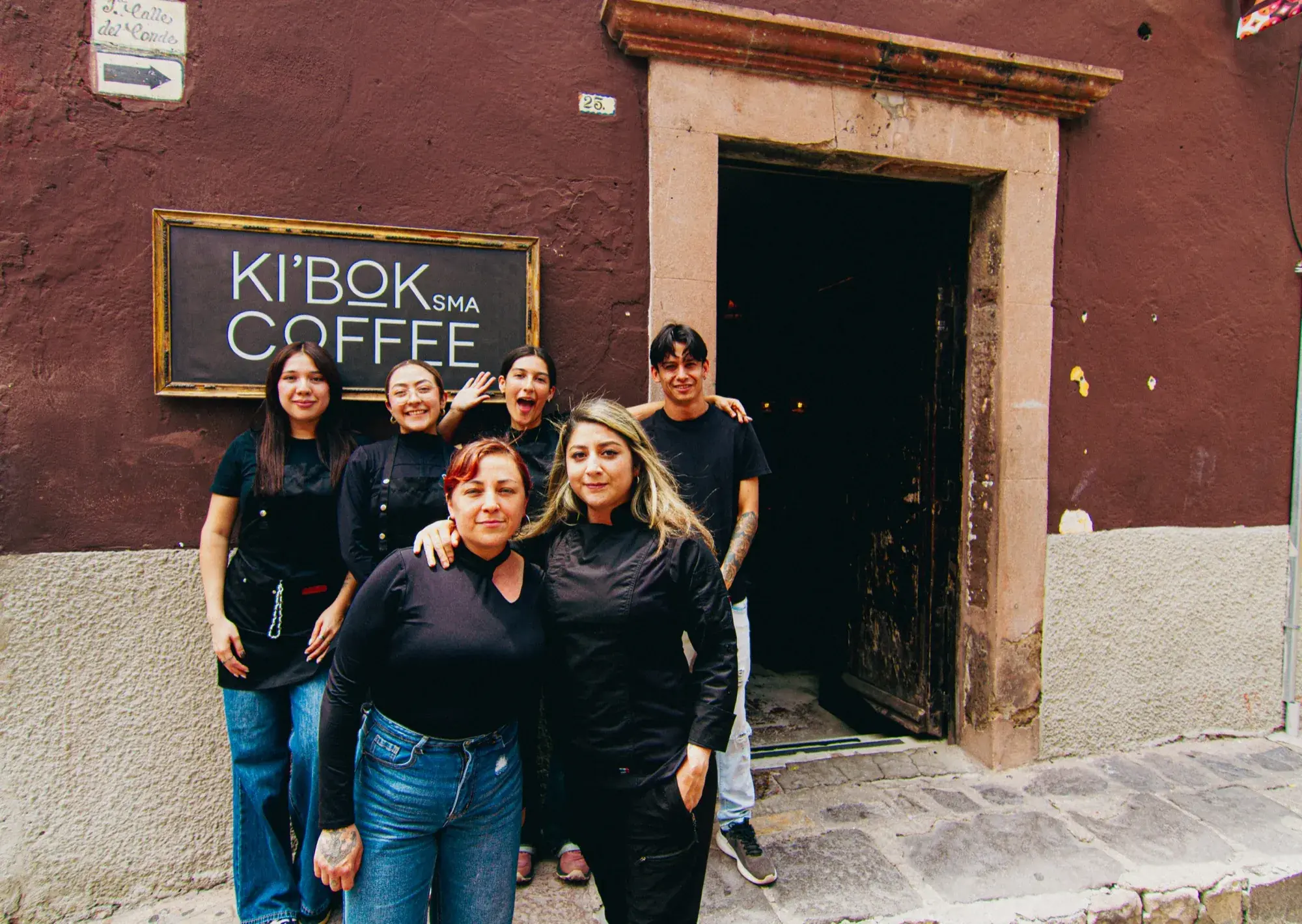 Ki'bok Coffee SMA storefront on Sollano